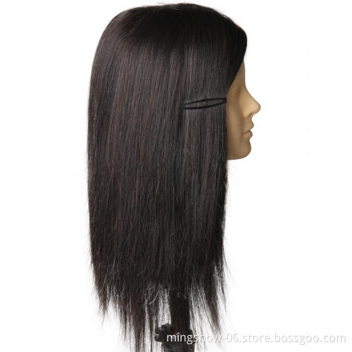 No Makeup Female Hair Head Training Mannequins For Hairdressing Practise Hairstyle Head Manikin Dummy Dolls